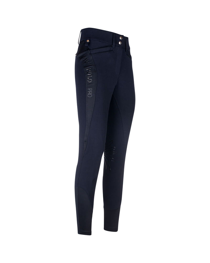 Pantalons bleu marine avec grip genou modèle pour femme - Fabre Pro - HV Polo