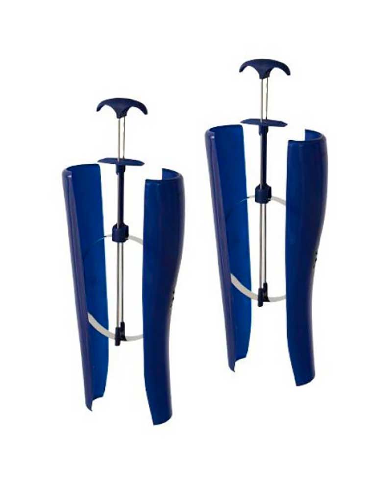 Par de hormas azul marino para botas - Lexhis