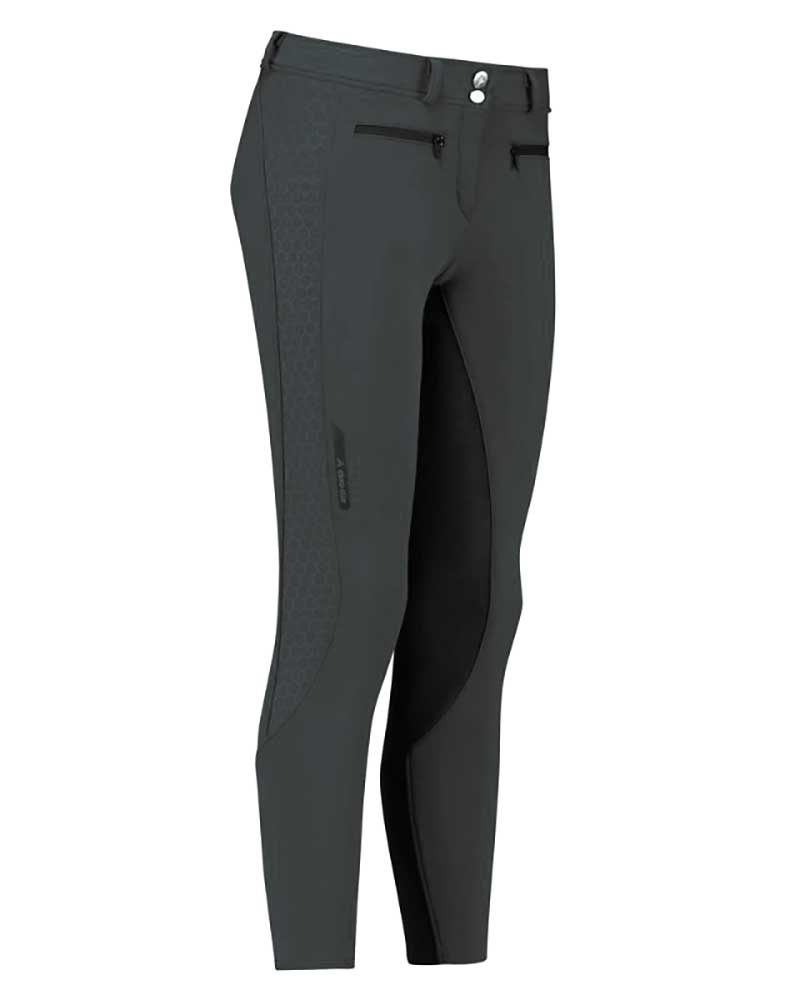 Pantalones de invierno gris oscuro (grip culera) para mujer - Pharis - euro-star