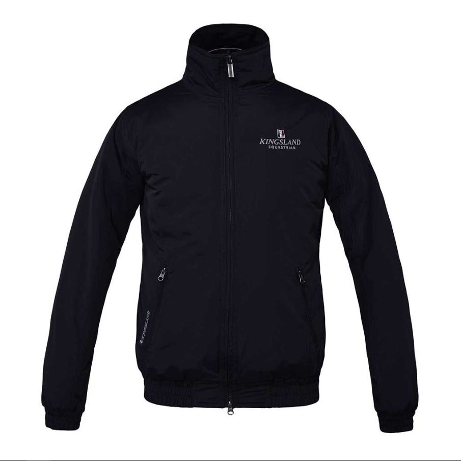 Bómber de plumas azul marino unisex - Kingsland