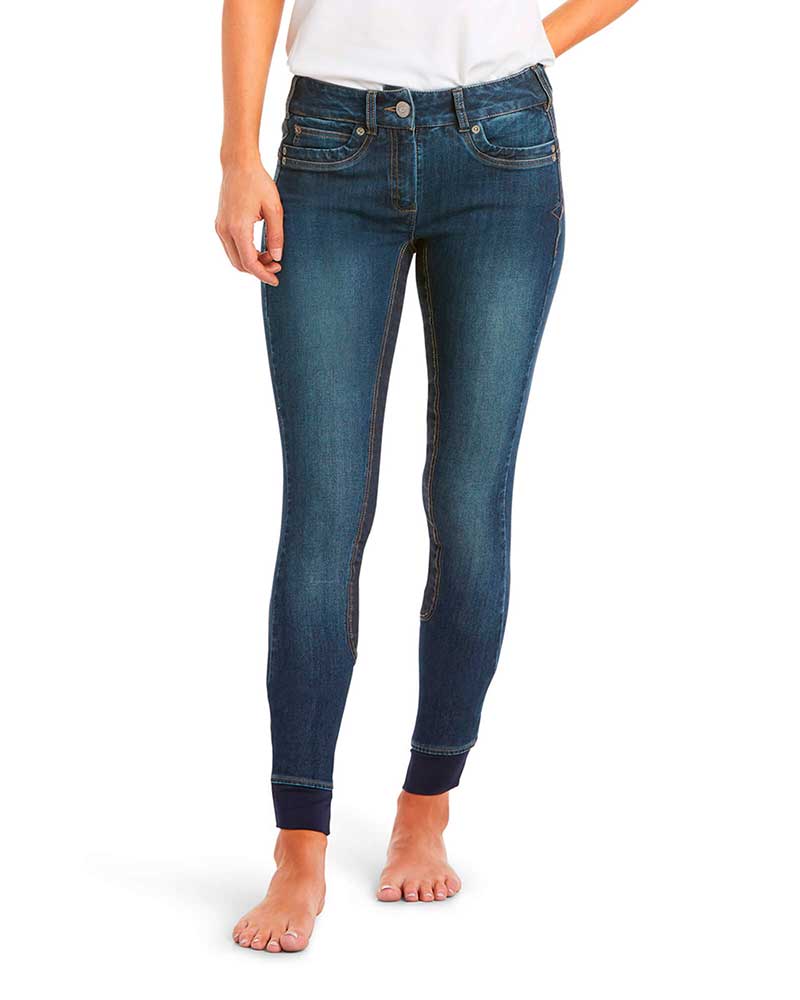 Women's Equestrian Jeans (Silicone Grip Seat) - Halo - ARIAT