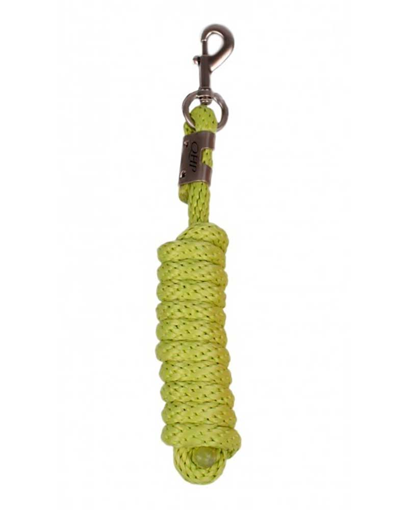 Lime green lead rope, 2 meters - QHP