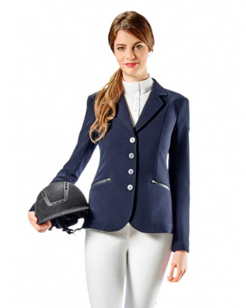 Navy competition jacket for women Michelle - Equiline