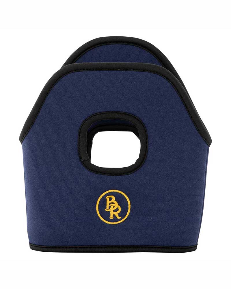 Navy Blue Neoprene Stirrup Cover to Protect the Saddle – BR