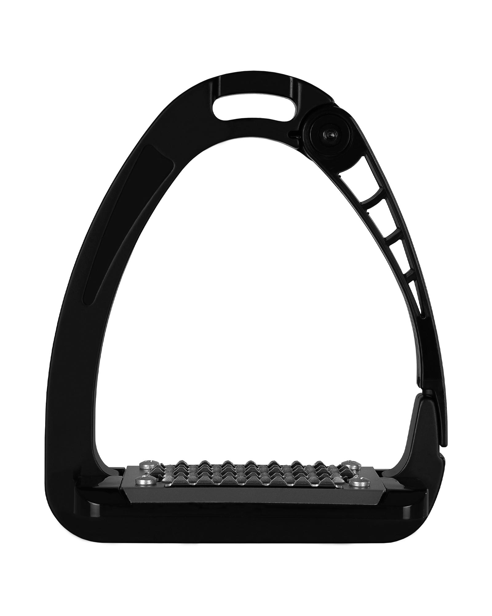 Stirrups Black color model ARENA ALUPRO by Acavallo