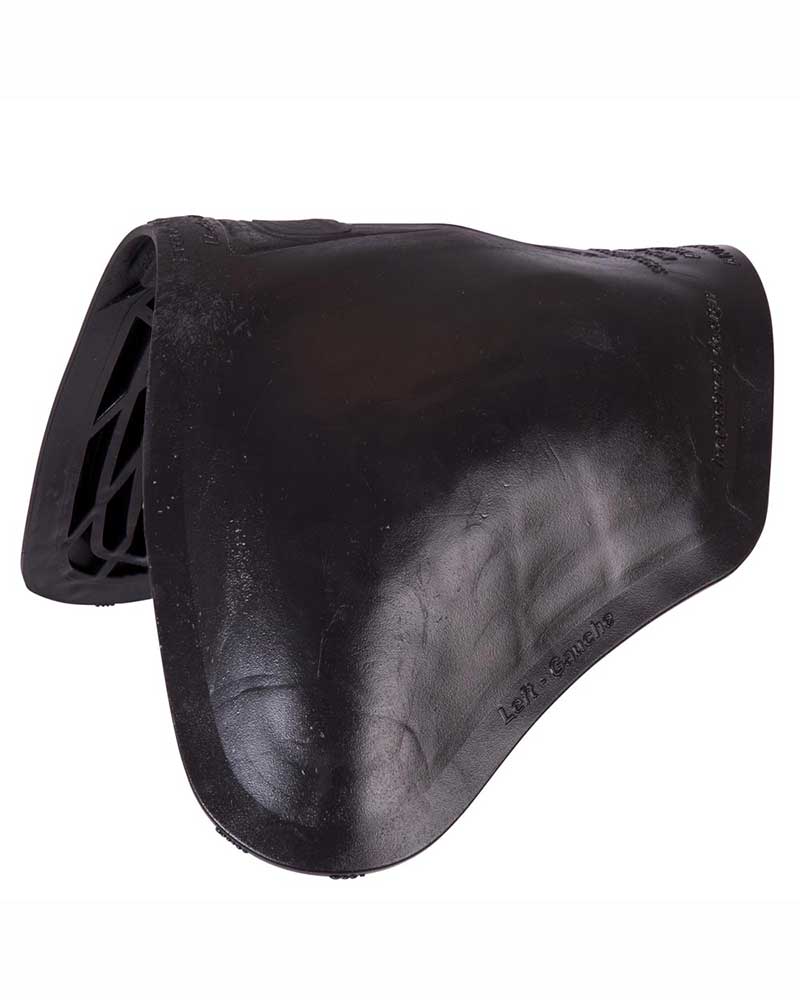 Black anatomical gel butterfly withers protector for horse - BR