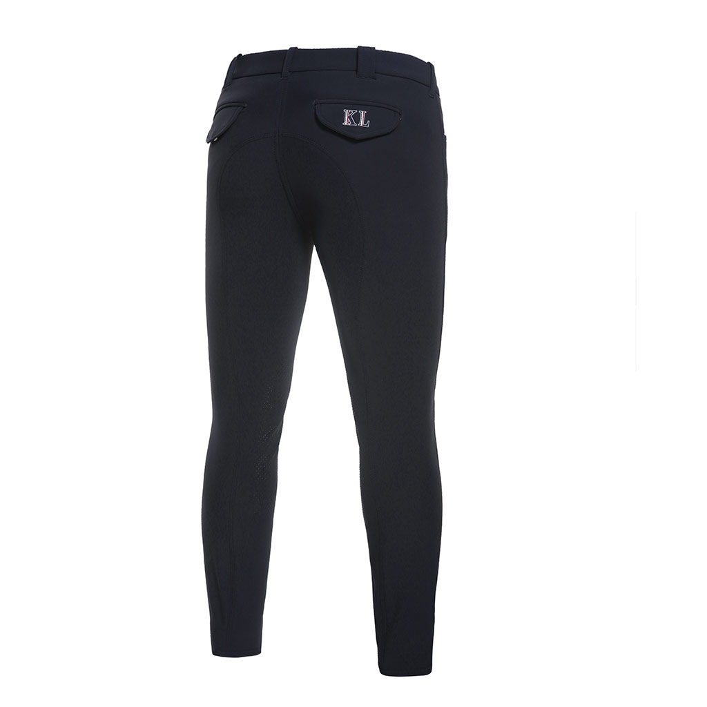 Pantalons avec grip aux genoux bleu marine pour homme modèle Kenneth - Kingsland