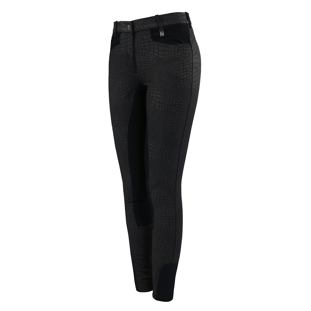 Navy blue full seat breeches for woman – Ebba model by Kingsland