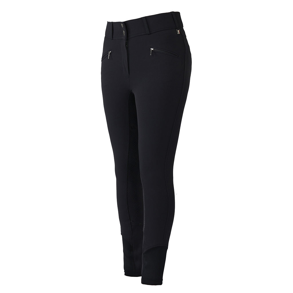 Navy blue full grip breeches for woman – Kadi model by Kingsland