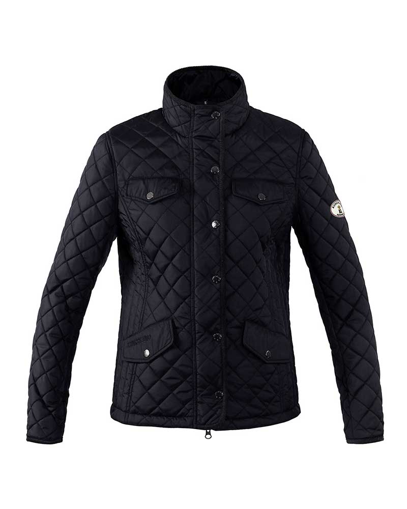 Veste matelassée bleu marine pour femme - Anna - Kigsland