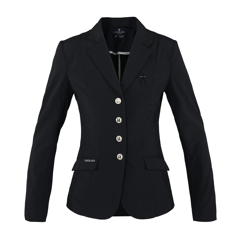 Competition show jacket for woman – Hayle model – navy blue color – Kingsland