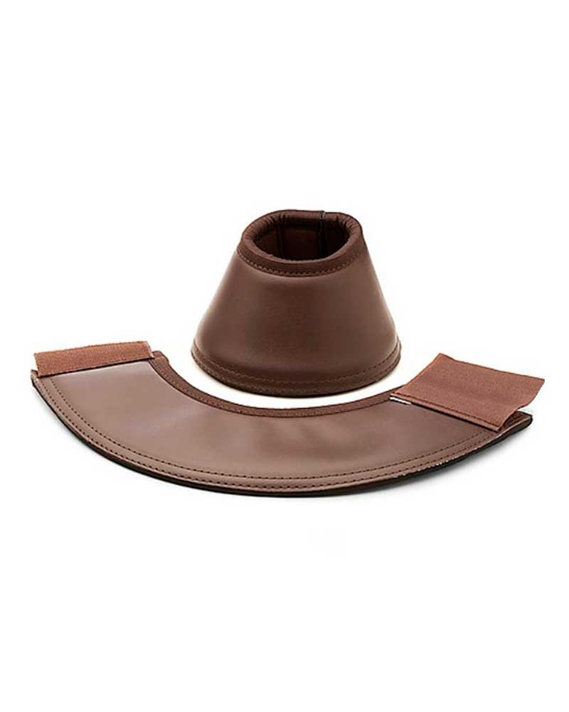 Pack of 2 Brown Neoprene and Synthetic Leather Bell Boots for Horse – Horse Montana Equipment
