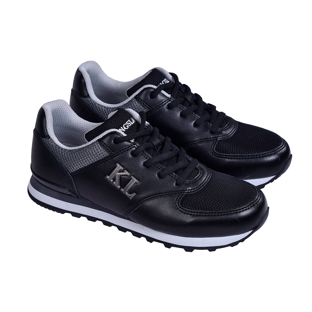 Zapatillas deportivas de piel negra unisex Perryville - Kingsland