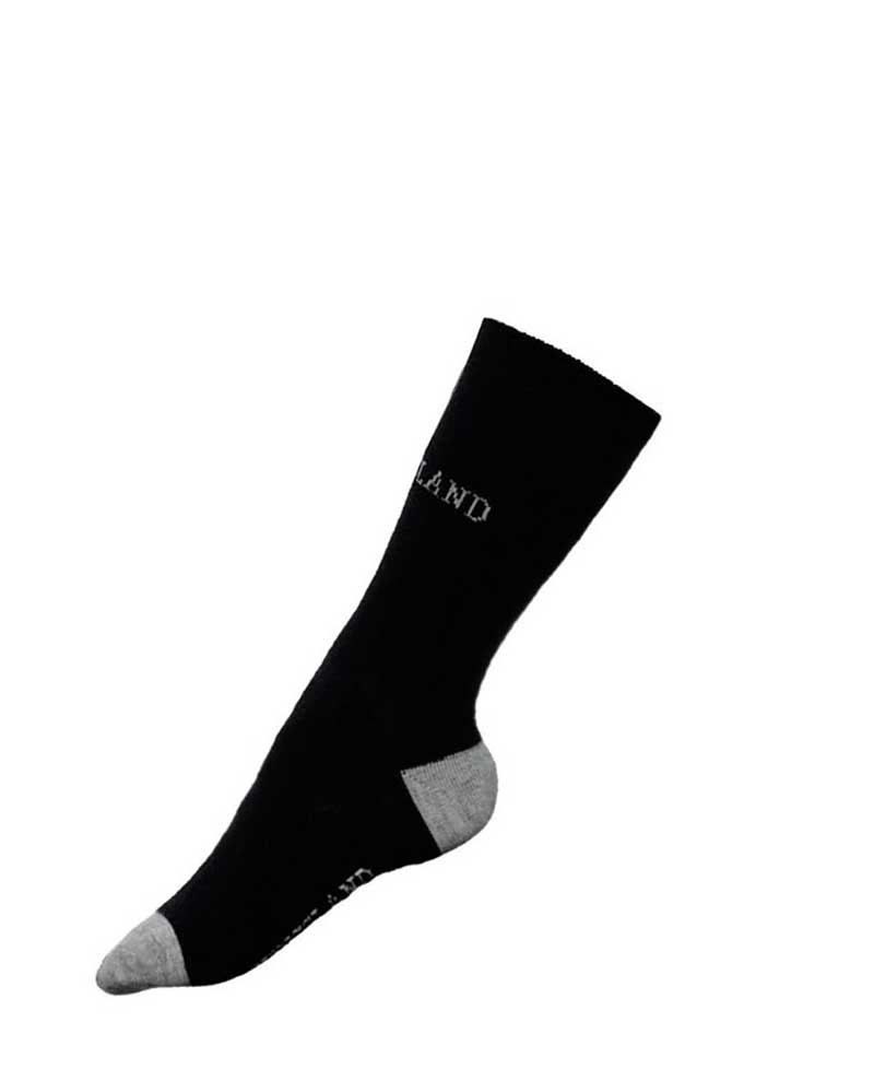 Navy and Grey Mid-Calf Wool Socks – Bleuberg by Kingsland