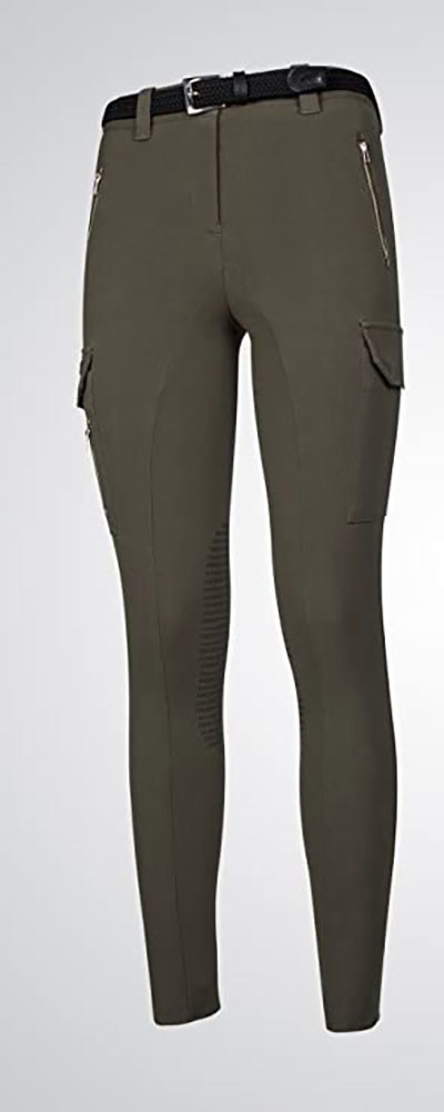 Green riding breeches for women - Charlize - Equiline