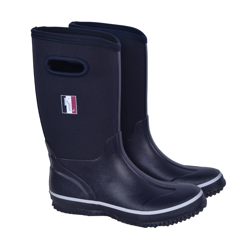 Navy blue waterproof rubber boots – Cecil unisex model by Kingsland