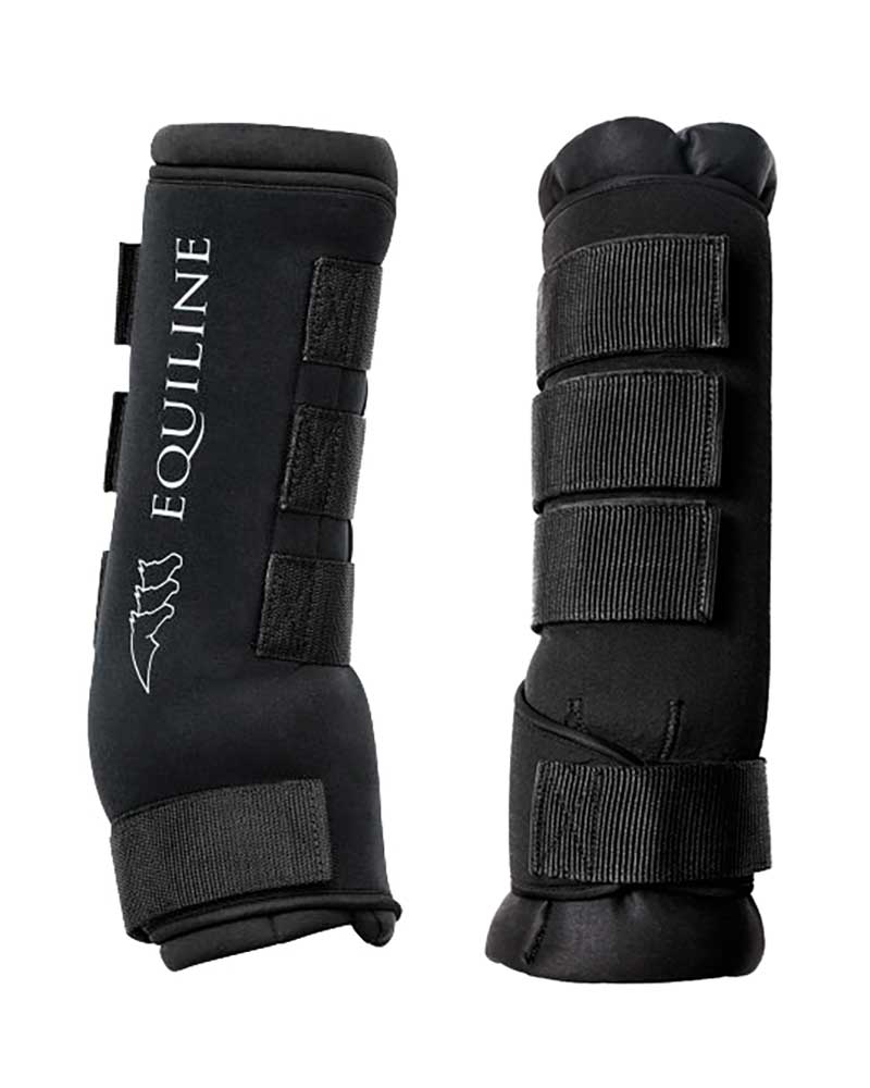 Pack de 2 protectores terapéuticos negros de descanso - Cairo - Equiline