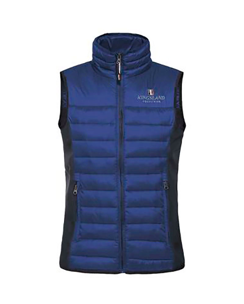 Dark blue and navy padded vest unisex Limited edition - Kingsland