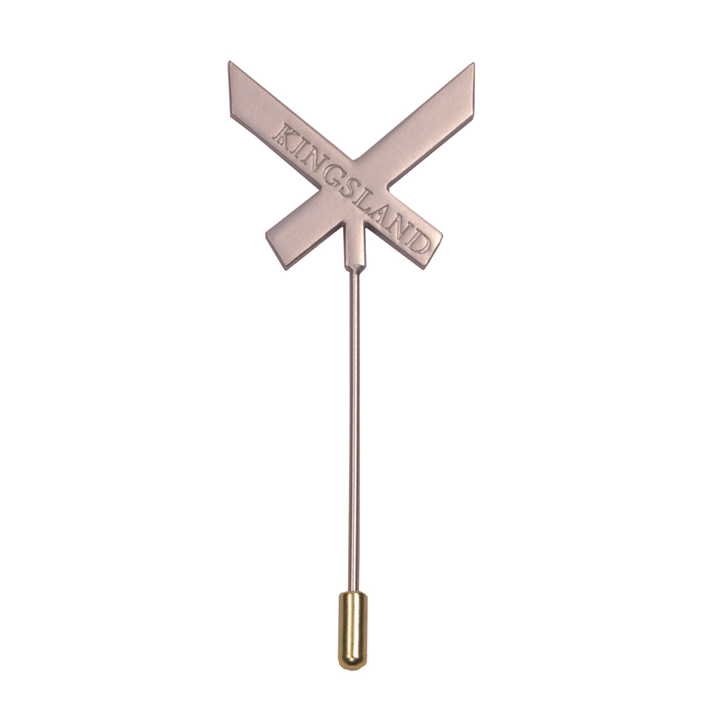 Brooch – Isidor model – gold color – Kingsland Dressage