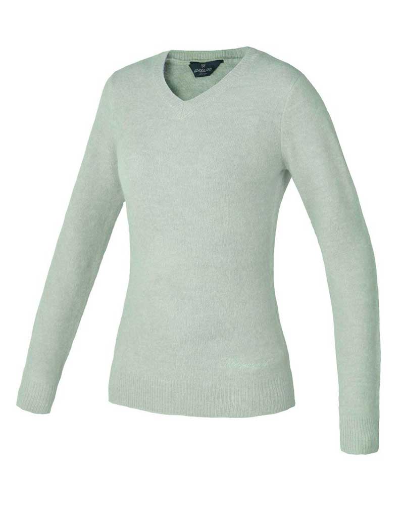 Light Green Knitted Jersey for Women – Norquinco Model – Kingsland Dressage