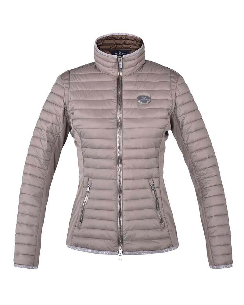 Chaqueta acolchada beige para mujer - Luna - Kingsland