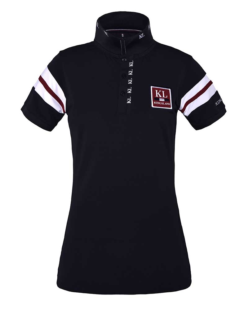 Navy polo shirt for women - Kingsland