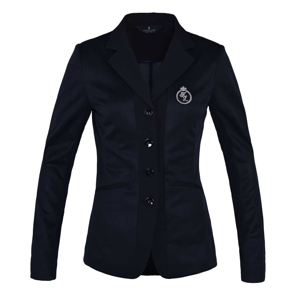 Navy blue mesh competition jacket for woman – Pierlas – Kingsland