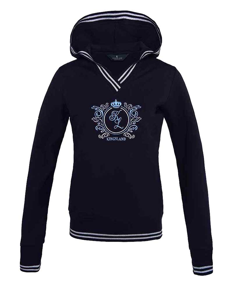 Sudadera con capucha azul marino para mujer - Nice - Kingsland
