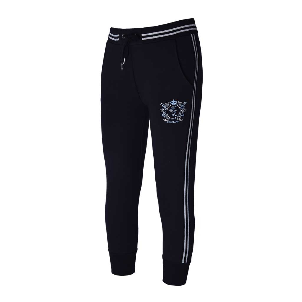 Navy blue capri pants for woman – Eze model by Kingsland