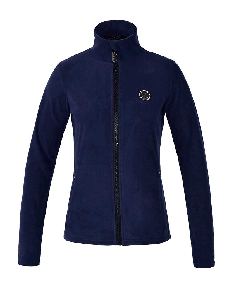 Navy blue fleece training jacket for women – KLaniak – Kingsland