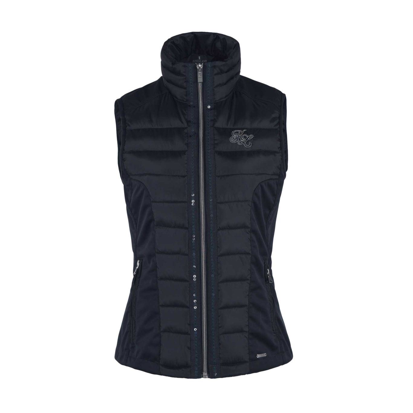Gilet léger matelassé bleu marine pour femme - KLdeorsa d- Kingsland