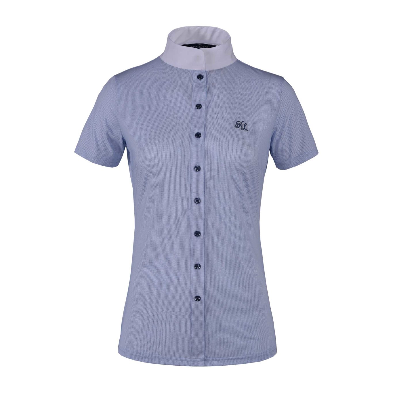 Camisa de concurso azul para mujer - Landela - Kingsland