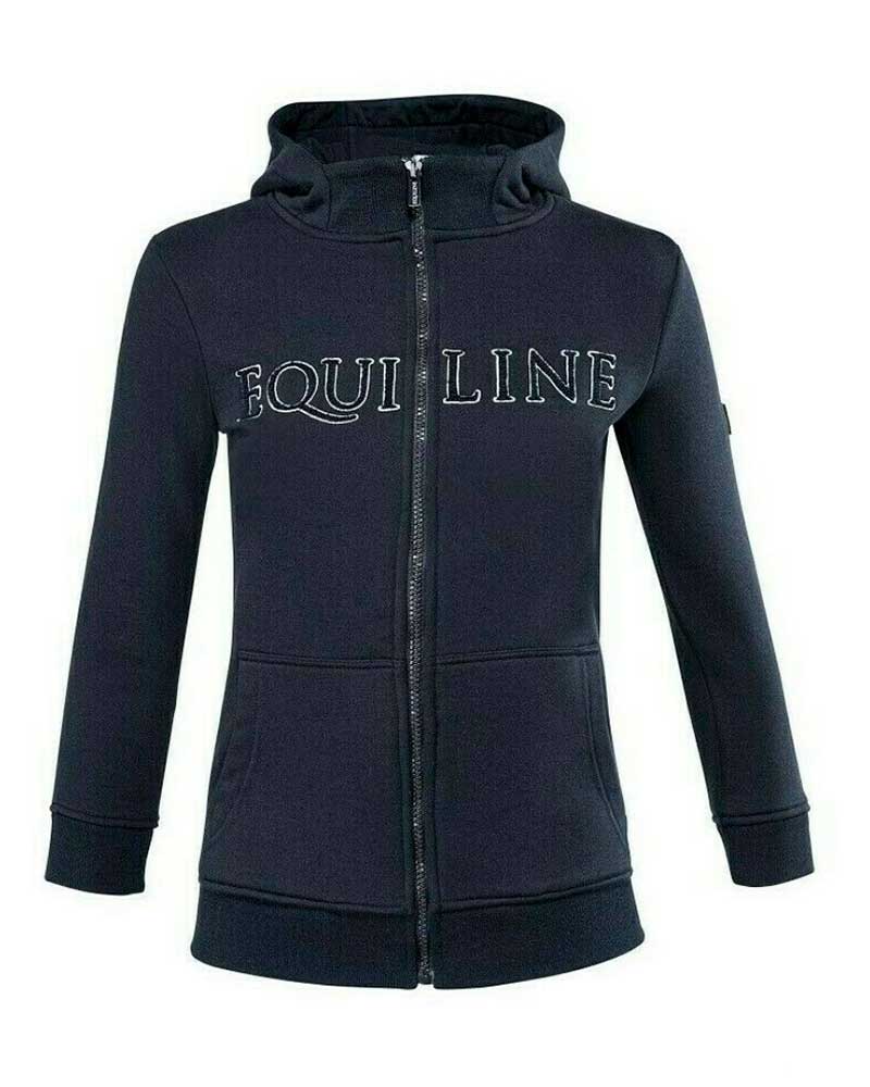Navy sweatshirt junior - Equiline