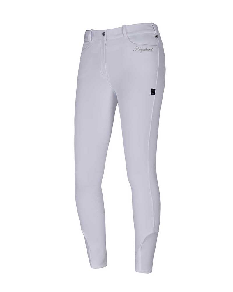 Pantalons d'hiver blanc (grip à fond intégral) pour femme KLkasandra - Kingsland