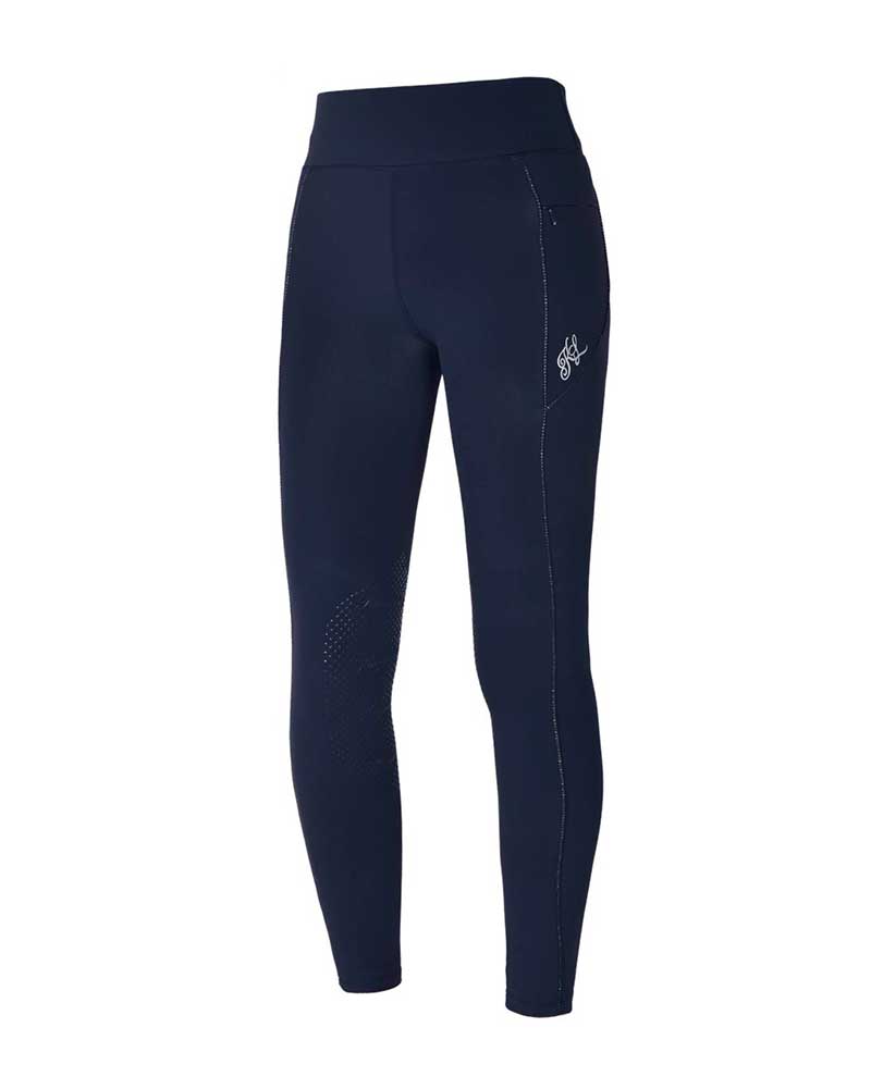 Navy riding leggings for women - Kingsland