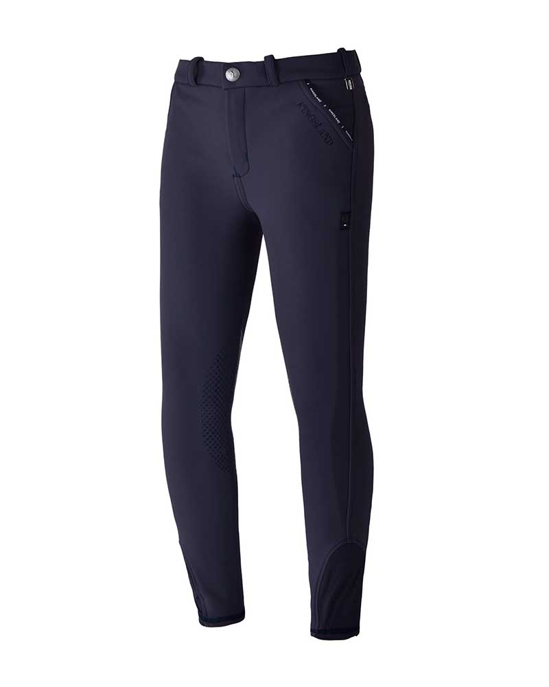 Junior unisex navy winter riding pants (knee grip) – KLkelson – Kingsland