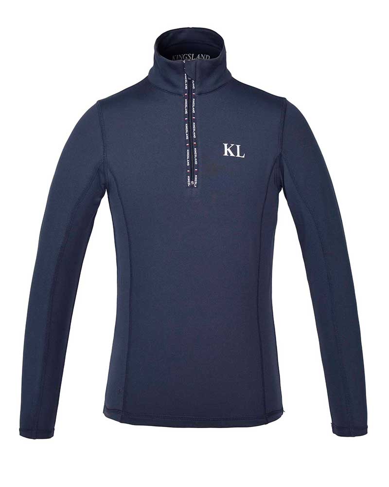 Junior unisex navy long sleeve training t-shirt – KLdamien – Kingsland