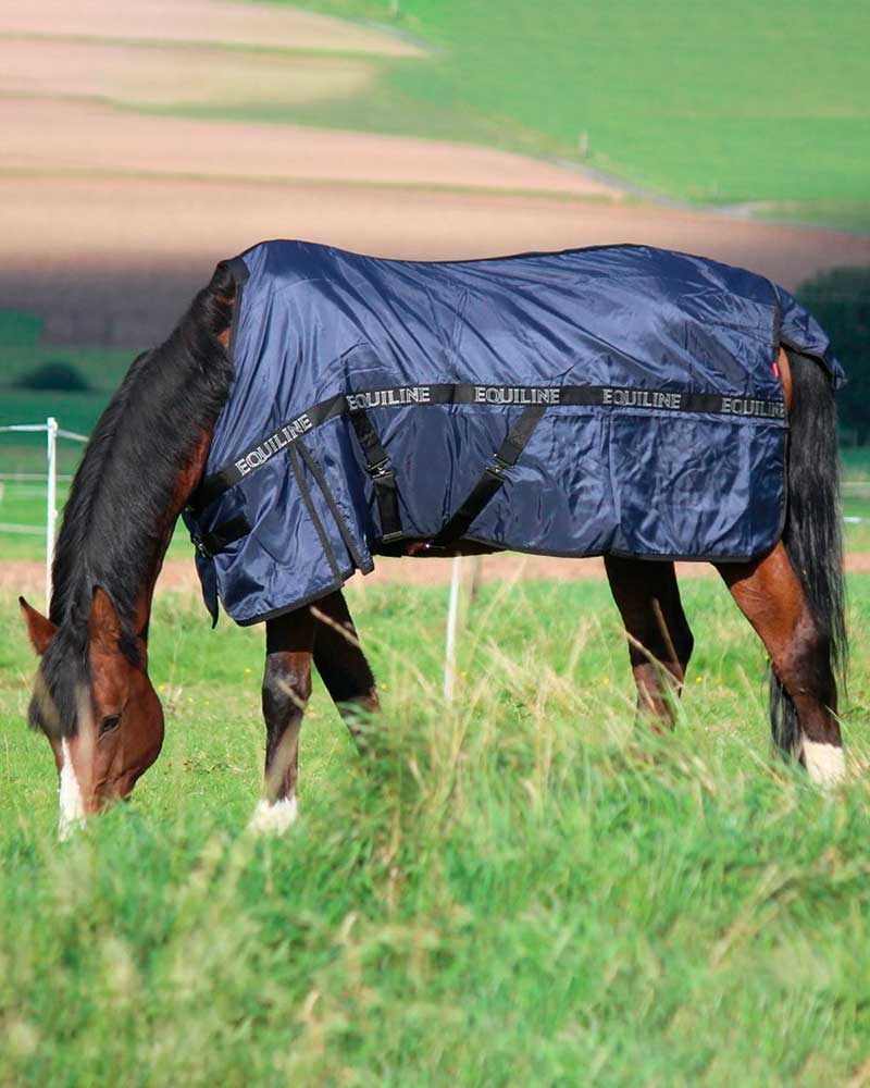 Navy waterproof jacket - Equiline