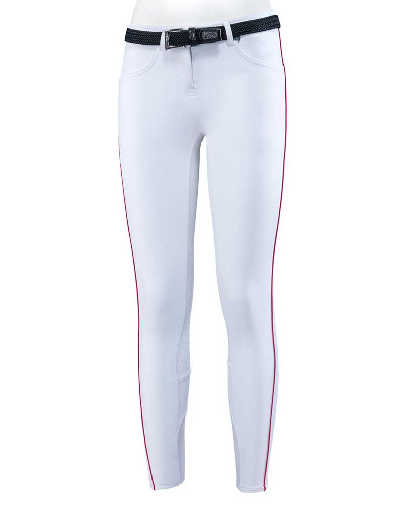 White riding breeches for girls Jade - Equiline