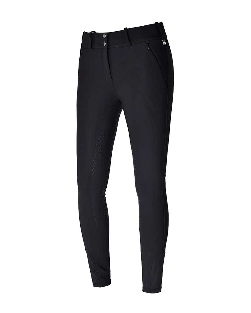 Pantalons de inverno noir (grip à fond intégral) pour femme - KLkailey - Kingsland Dressage
