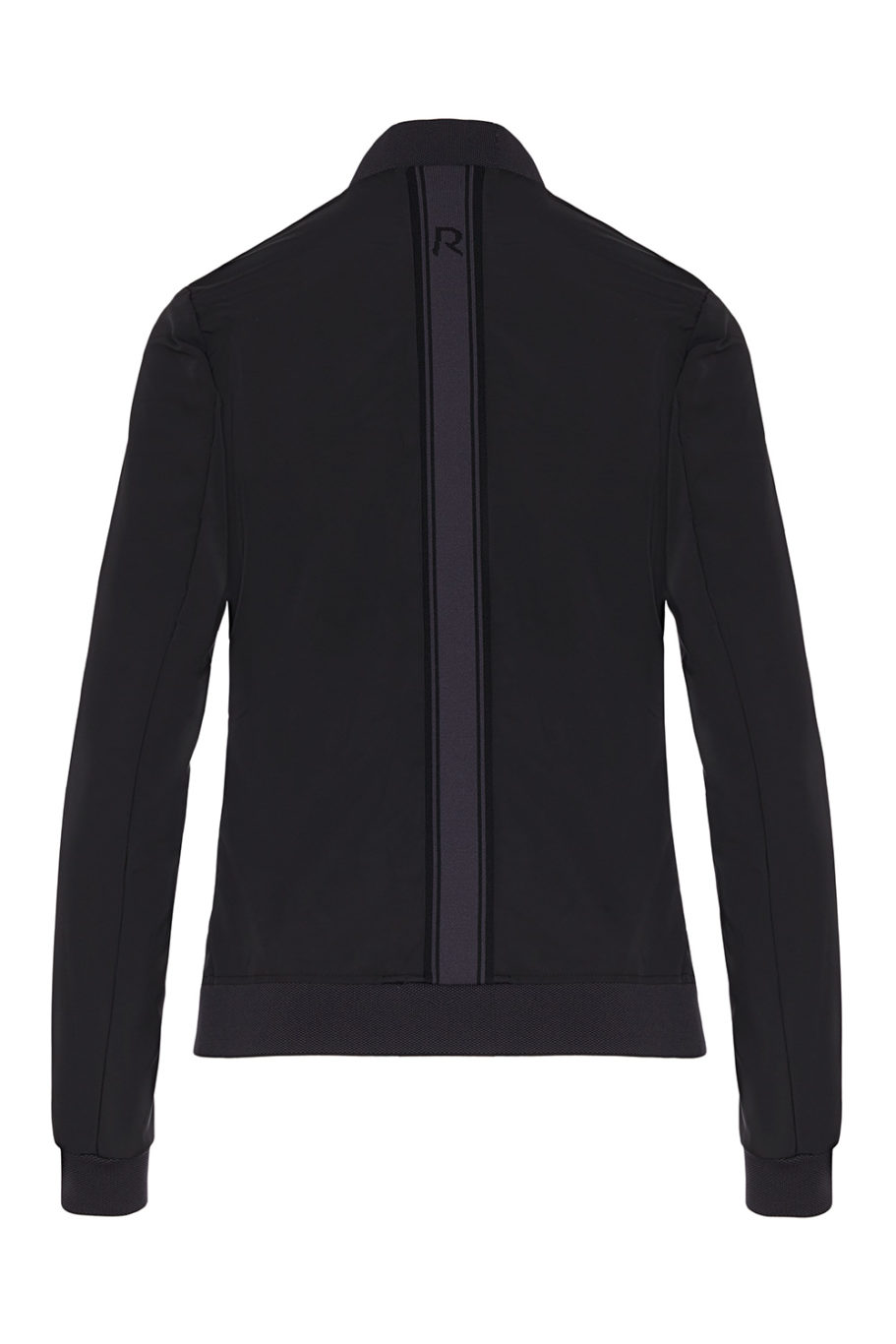 Bomber fina negra en tejido técnico para mujer - Cavalleria Toscana Revolution