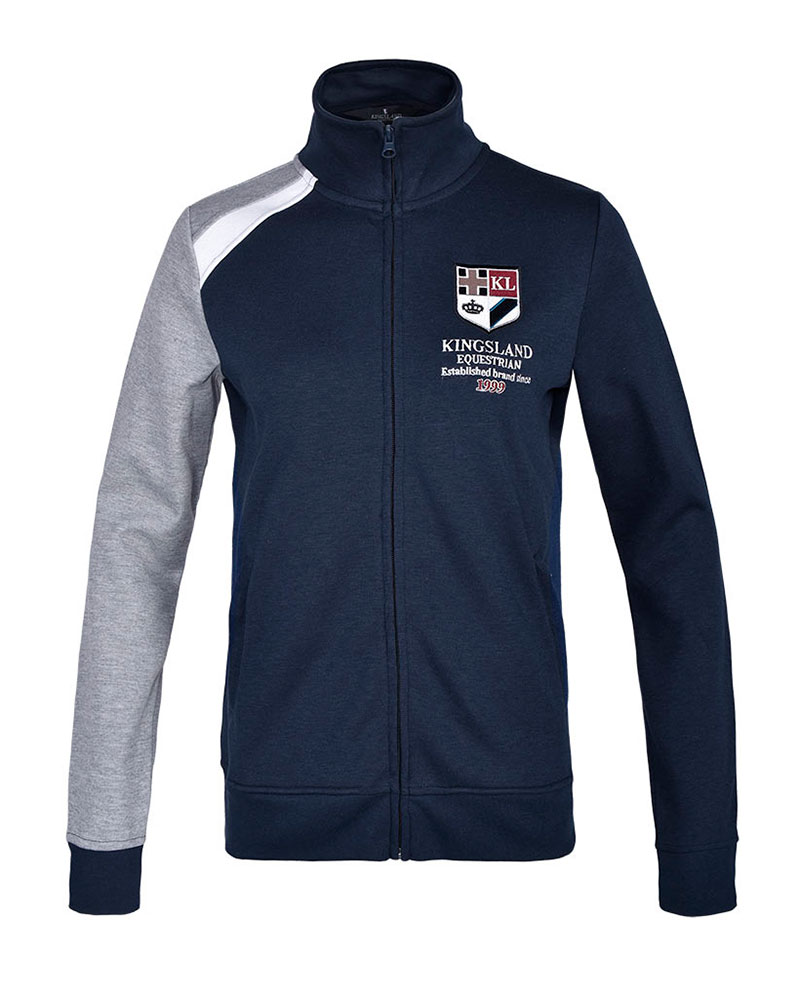 Navy and Grey Lightweight Sweat Jacket – KLiggy – Kingsland
