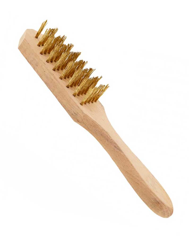 Brosse rascador de bois et avec púas de latón pour nettoyer los sabots du cheval - Pamex