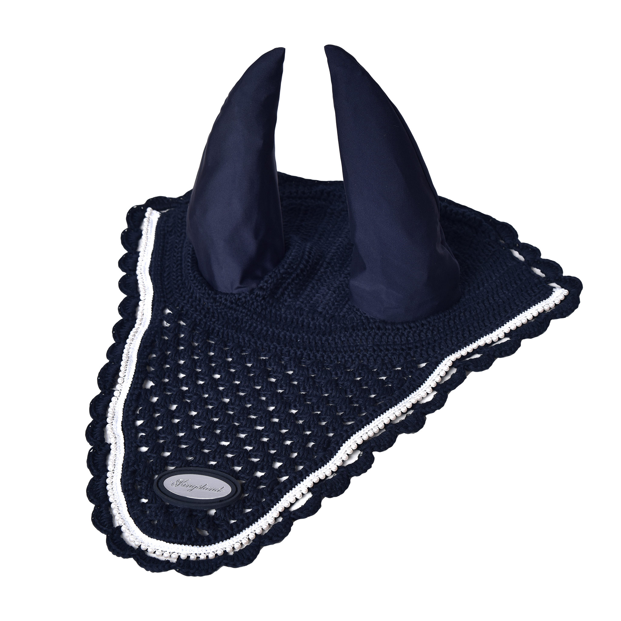 Navy Crochet Ear Bonnet for Pony – KLjenci – Kingsland Dressage