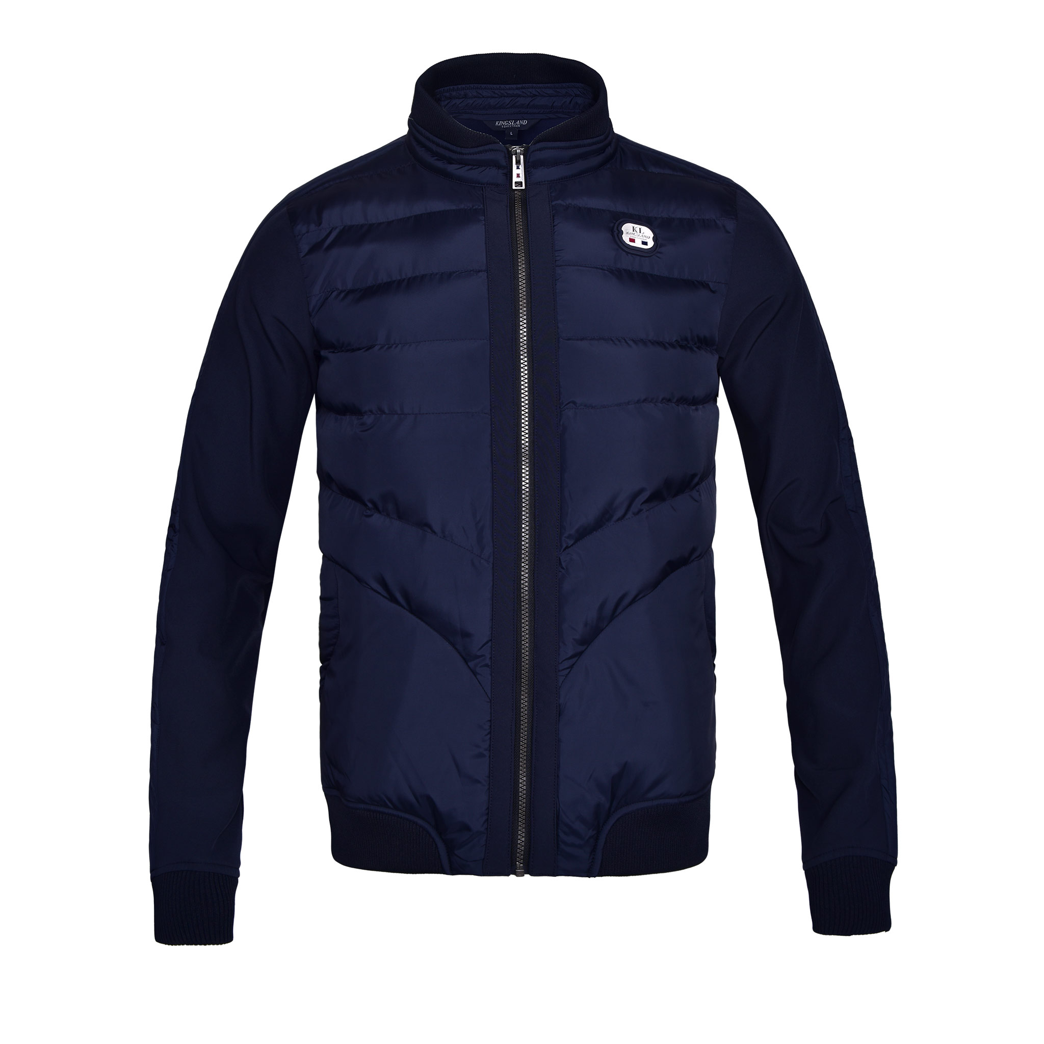 Chaqueta corta acolchada azul marino unisex - KLjacob - Kingsland