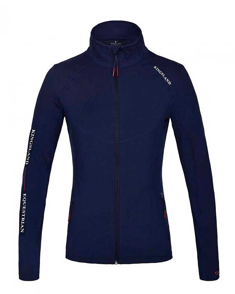 Chaqueta fina de entrenamiento azul marino para mujer - KLjeanine - Kingsland