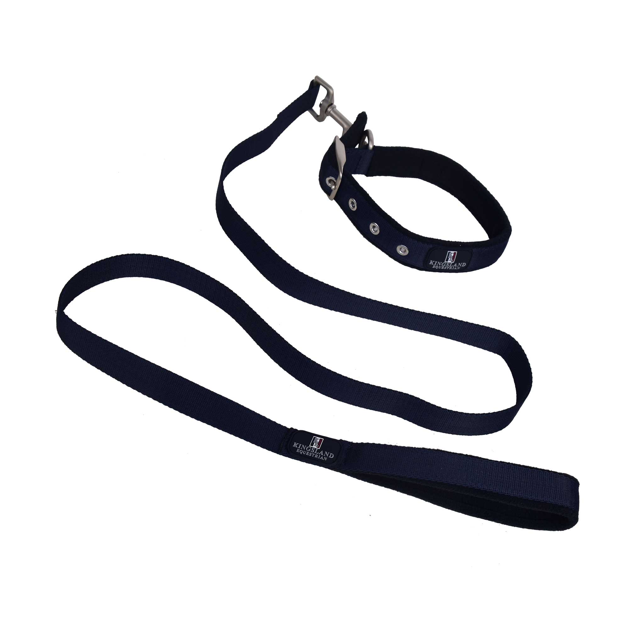 Navy Dog Collar and Leash – KLlaban – Kingsland