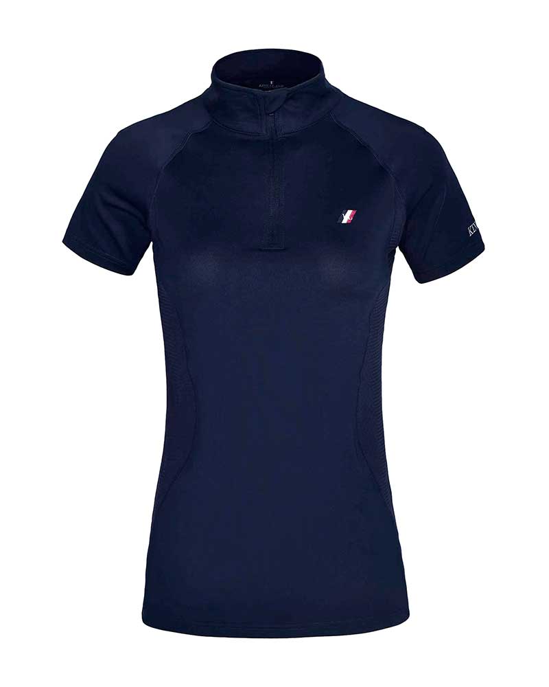 T-shirt d'entraînement à manches courtes bleu marine (navy blazer) pour femme KLlucine - Kingsland