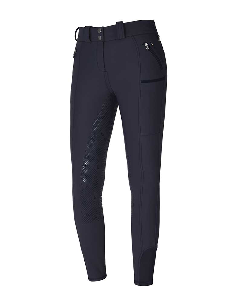 Pantalons de inverno bleu marine apagado (grip à fond intégral) pour femme KLkailey - Kingsland