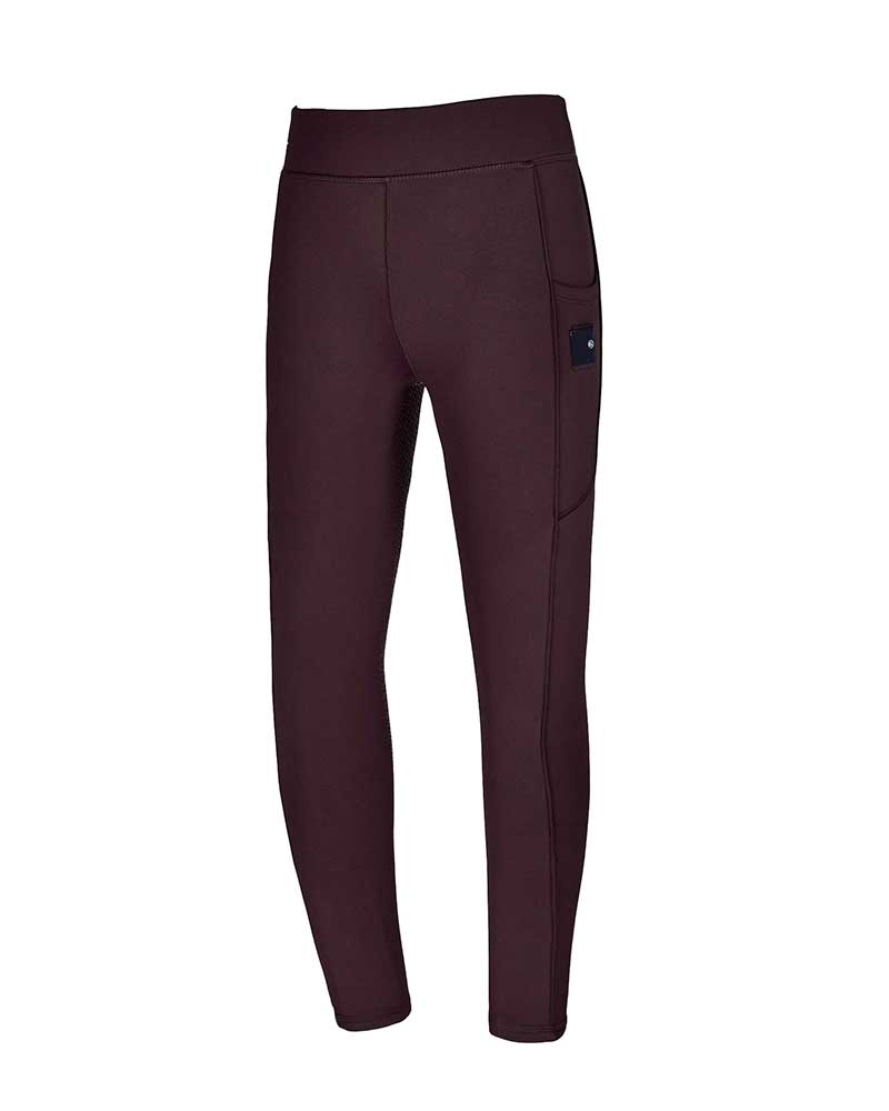 Mallas de invierno burdeos (grip culera) para niña - KLkacy - Kingsland